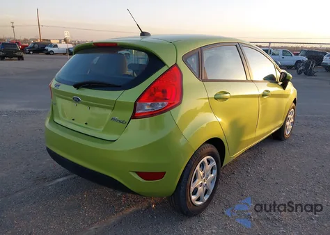2012 Ford Fiesta Se z USA, uszkodzony, nr VIN 3FADP4EJ4CM153610